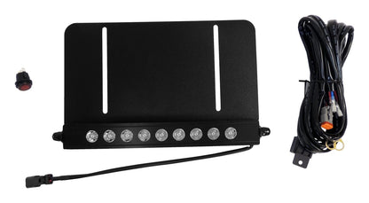 Light Bar 9 Nichia LED's Each lamp Produce 3600 Lumens at only 27 watts 11.64 inch x .75 inch x 1.5 inch RT Off Road-2