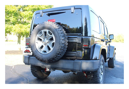 Tail Light Assembly 2007-2018 JK Wrangler Features 36 LEDs Clear Lenses w/Black Bezels Plug And Play Design RT Off Road-1