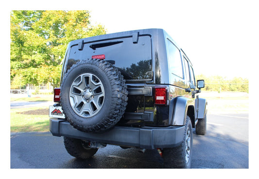 Tail Light Assembly 2007-2018 JK Wrangler Features 36 LEDs Red Lenses w/Black Bezels Plug And Play Design RT Off Road-1