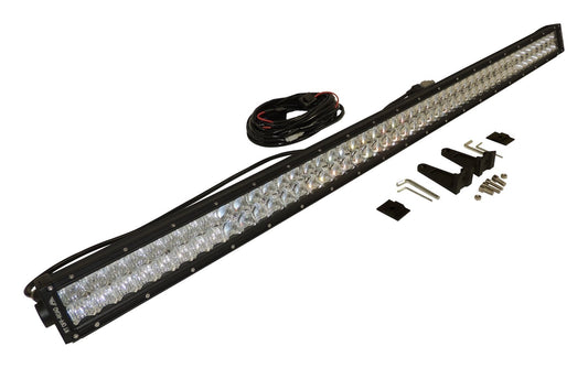 Light Bar 51.5 inch x 3.5 inch x 3 inch Universal Mounting Brackets Stainless Steel Hardware Full wiring harness with waterproof Deutsch Connectors RT Off Road