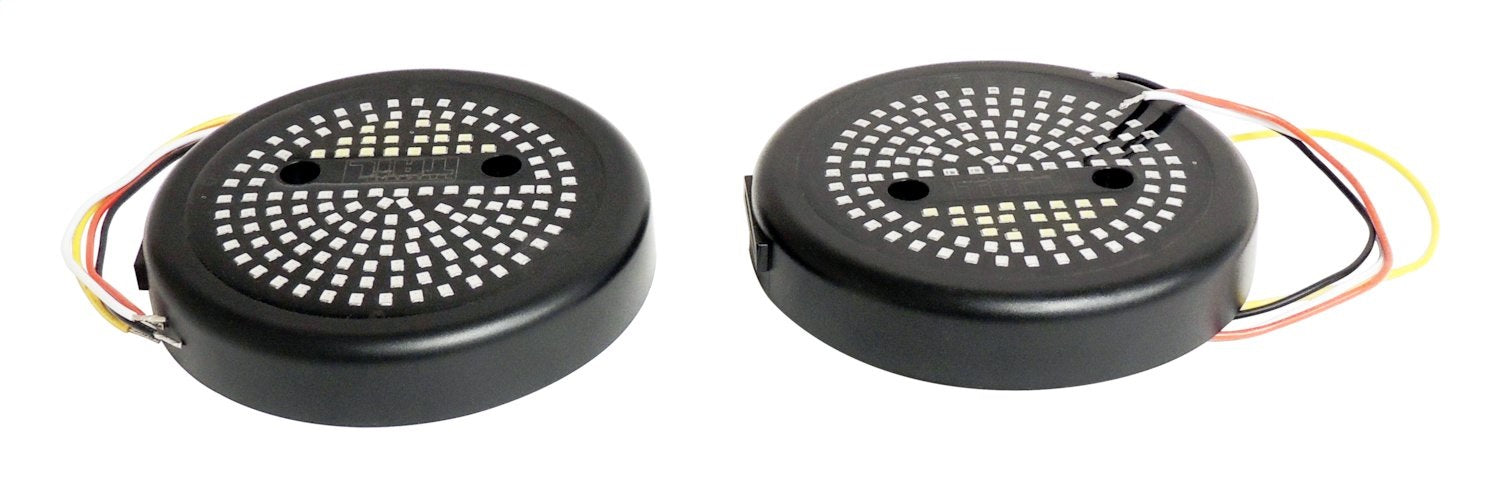 5 inch Round LED Tail Light Kit for Jeep CJ-5, CJ-6, CJ-7, CJ-8 and YJ, TJ Wranglers RT Off Road-1