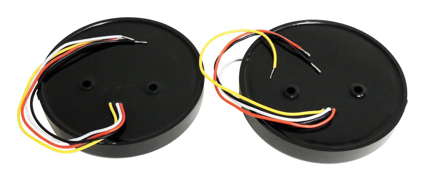 5 inch Round LED Tail Light Kit for Jeep CJ-5, CJ-6, CJ-7, CJ-8 and YJ, TJ Wranglers RT Off Road-3