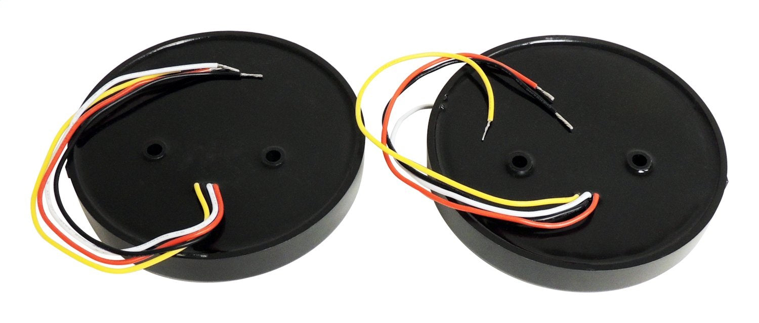 5 inch Round LED Tail Light Kit for Jeep CJ-5, CJ-6, CJ-7, CJ-8 and YJ, TJ Wranglers RT Off Road-3