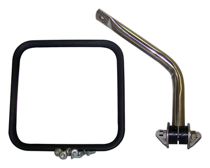 Chrome Arm & Mirror Kit for 55-86 CJ-5, CJ-6, CJ-7, CJ-8 Right (Passenger) Side RT Off Road
