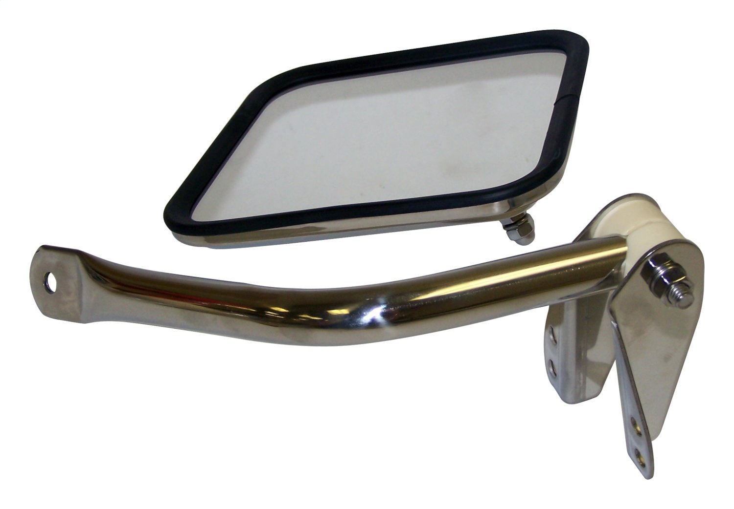 Door Mirror Kit 1981-1986 CJ-8 Right Mirror And Arm Stainless Steel RT Off Road