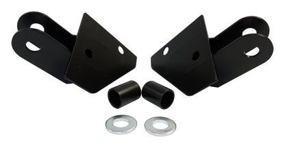 Black Mirror Relocation Bracket Set for 87-95 Jeep YJ Wrangler Left & Right RT Off Road