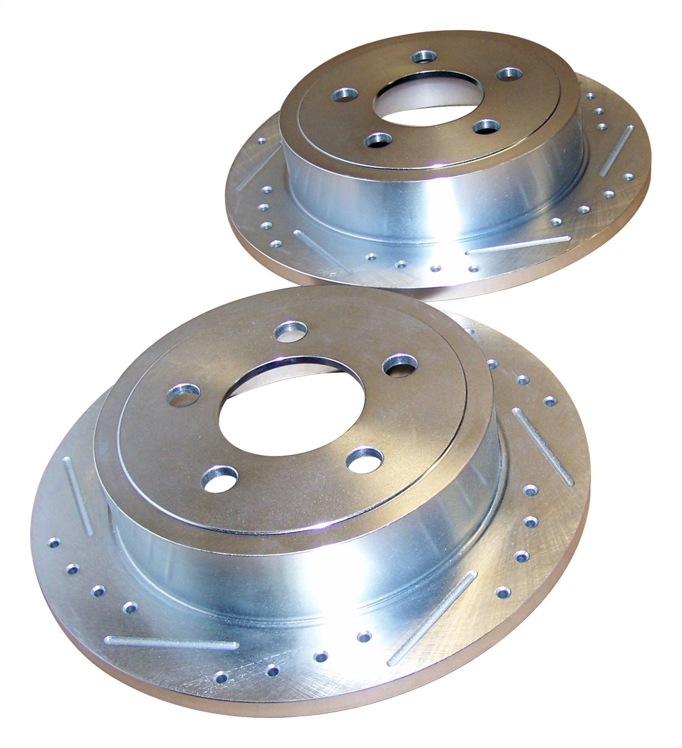 Disc Brake Rotor 2003-2007 KJ Liberty Drilled And Slotted RT Off Road