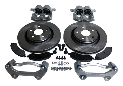 Jeep JK Wrangler Front Big Brake Kit w/ Vented Rotors & Dual Piston Calipers RT Off Road-1
