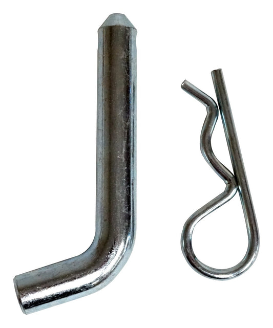 Trailer Hitch Pin Chrome 5/8 inch Hitch Pin And Clip RT Off Road