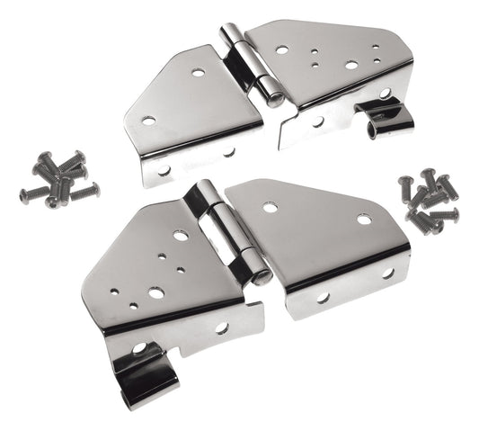 Windshield Hinge 1987-1995 YJ Wrangler Stainless Steel w/16 Screws RT Off Road