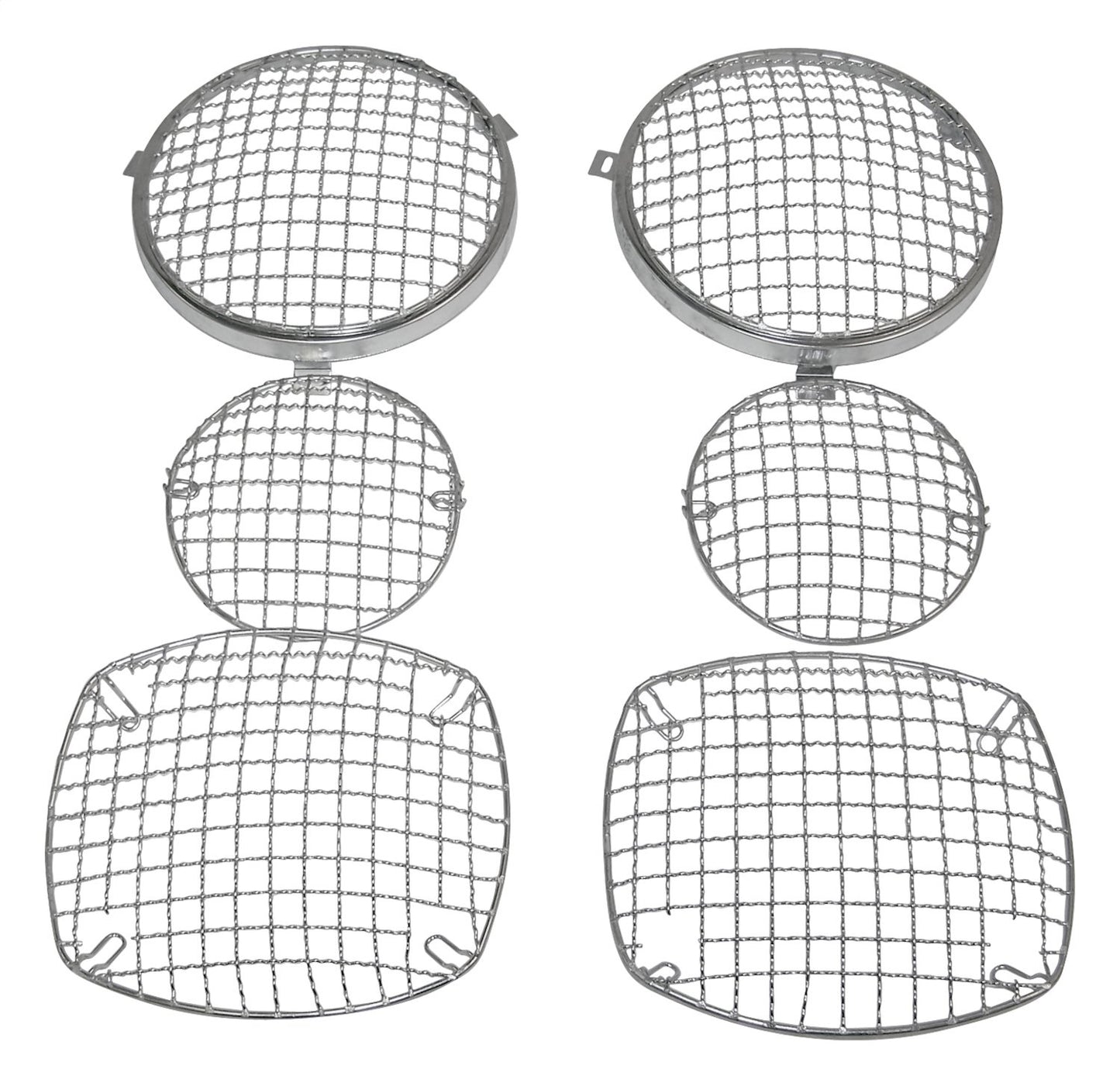Headlight / Tail Light Guard Set 1981-1986 CJ-8 RT Off Road