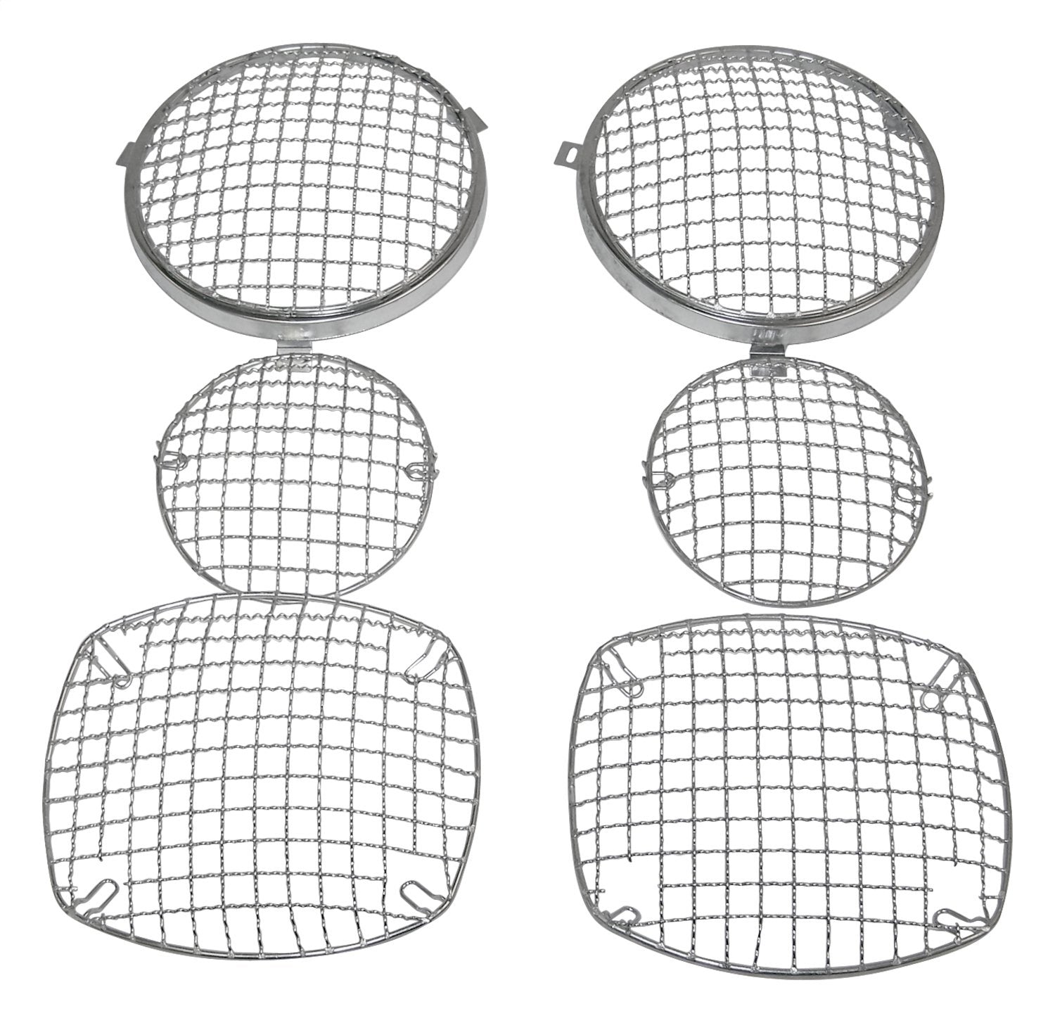 Headlight / Tail Light Guard Set 1981-1986 CJ-8 RT Off Road