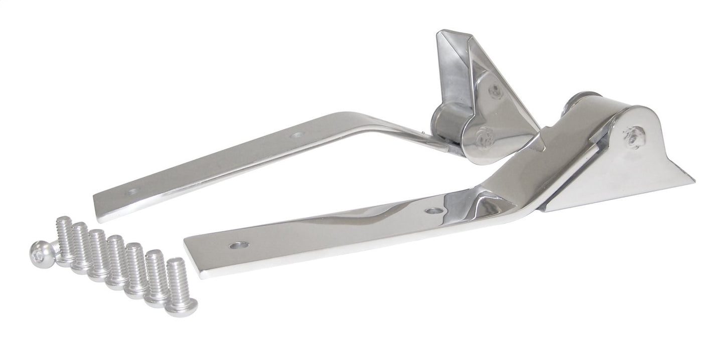 Tailgate Hinge 1987-1995 YJ Wrangler Stainless Steel w/2 Hinges RT Off Road