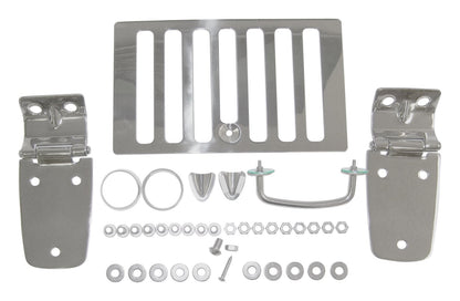 Hood Appearance Set 1998-2006 TJ Wrangler Hinges/Catches/Vent Cover/Footman Loop/Windshield Stops/Hardware Stainless Steel RT Off Road