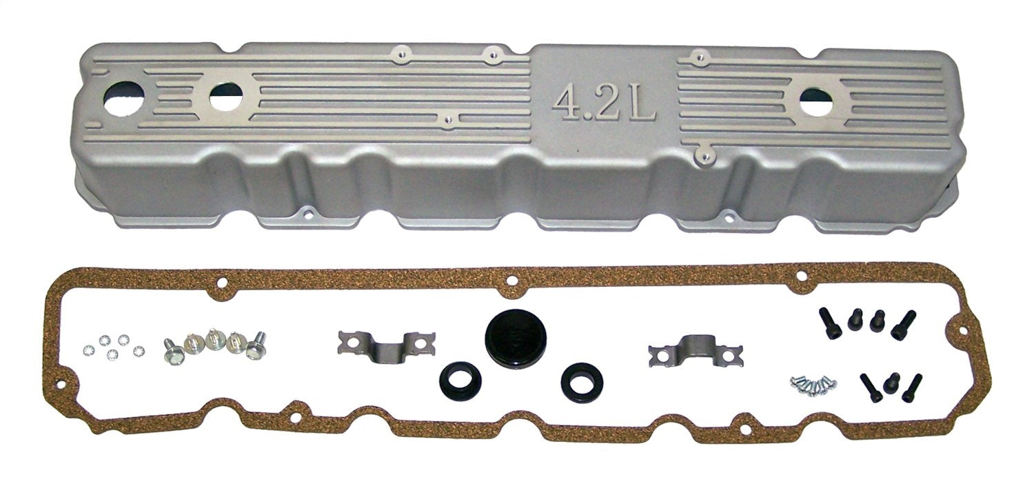 Valve Cover Kit, Bare Aluminum, w/ 4.2L Engine RT Off Road