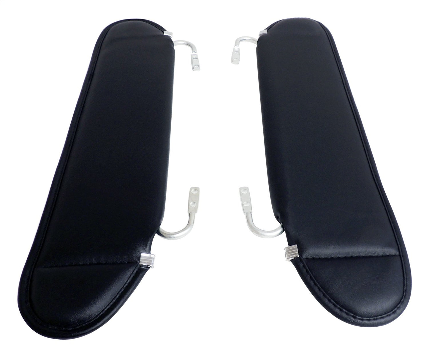 Windshield Visor 1987-1995 YJ Wrangler 2 Black Sun Visors Mounts w/Original Hardware RT Off Road-4