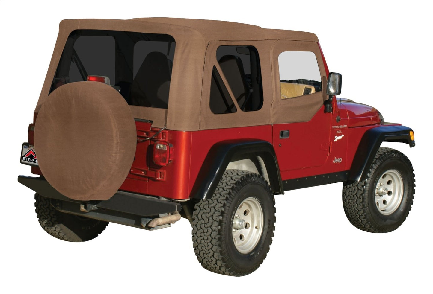 Soft Top 1997-2006 TJ Wrangler Denim Spice w/Tint RT Off Road