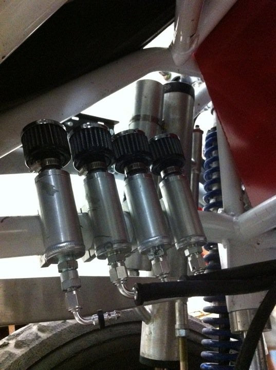 PSC Steering Full Race Vented Rollover Check Valve/Catch Can PSC Performance Steering Components