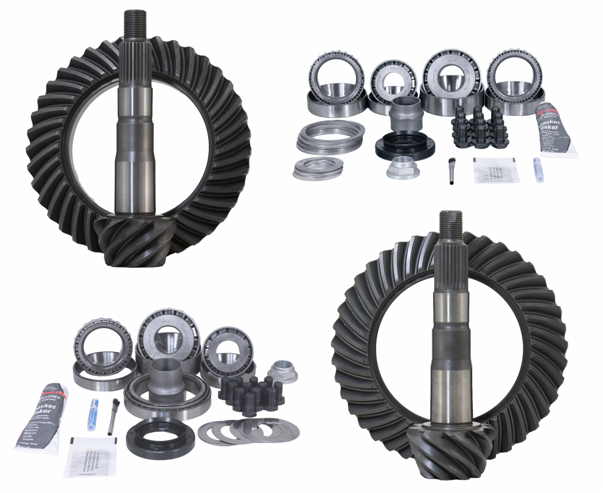 Toyota Tacoma 2005-15 8 Inch Rear with Locker 4.56-4.88 Ratio Package Revolution Gear and Axle