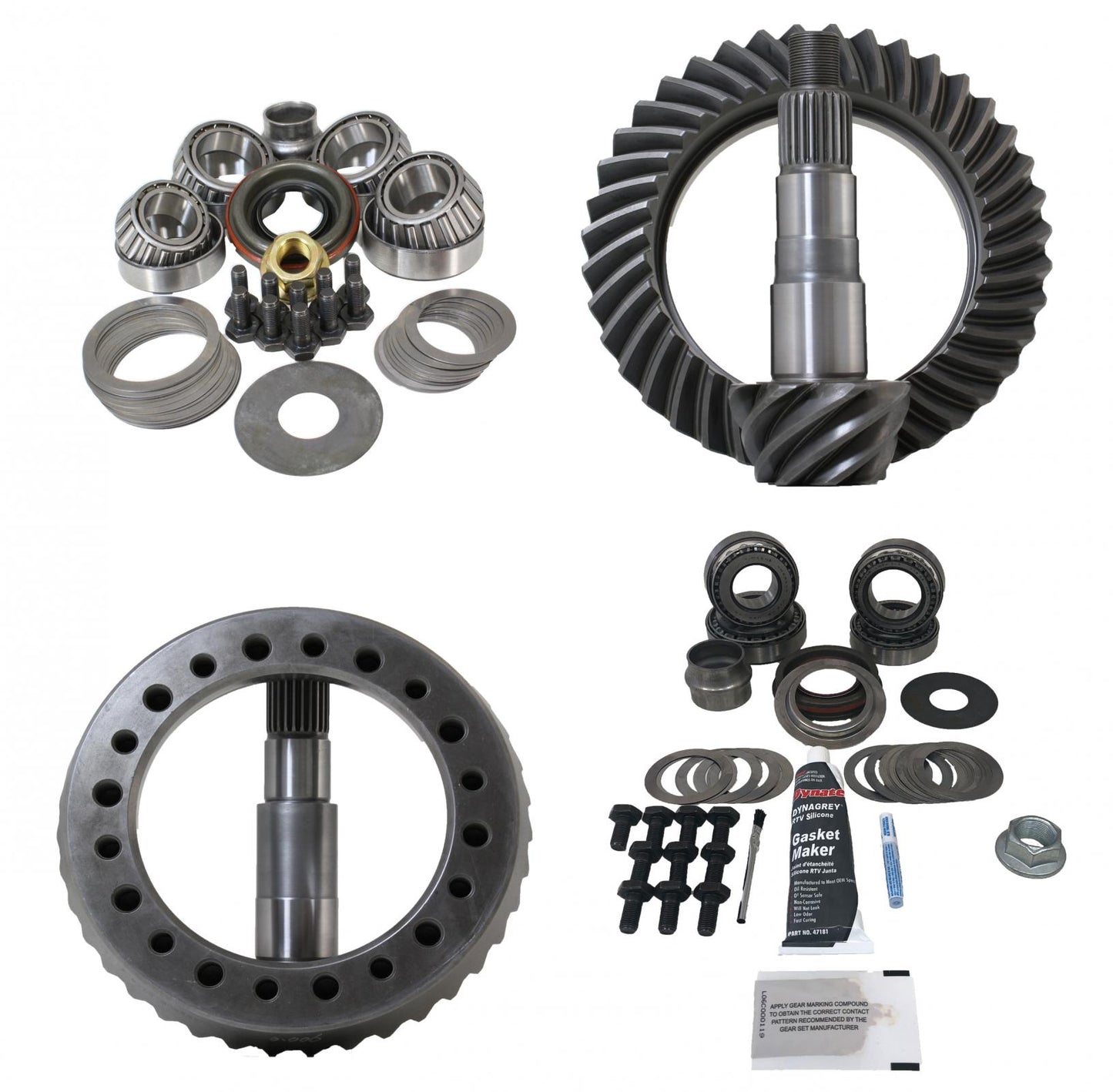 Jeep YJ/XJ 1984-96 Dana 35 Rear 4.10-5.13 Ratio Koyo Bearing Package Revolution Gear and Axle-1