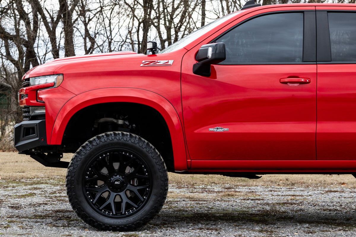Fender Flares Sport Chevy Silverado 1500 2WD/4WD (2019-2026) Rough Country-17
