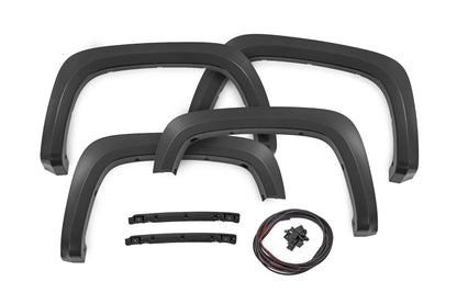 Fender Flares Sport Chevy Silverado 2500 HD/3500 HD (2020-2026) Rough Country-10