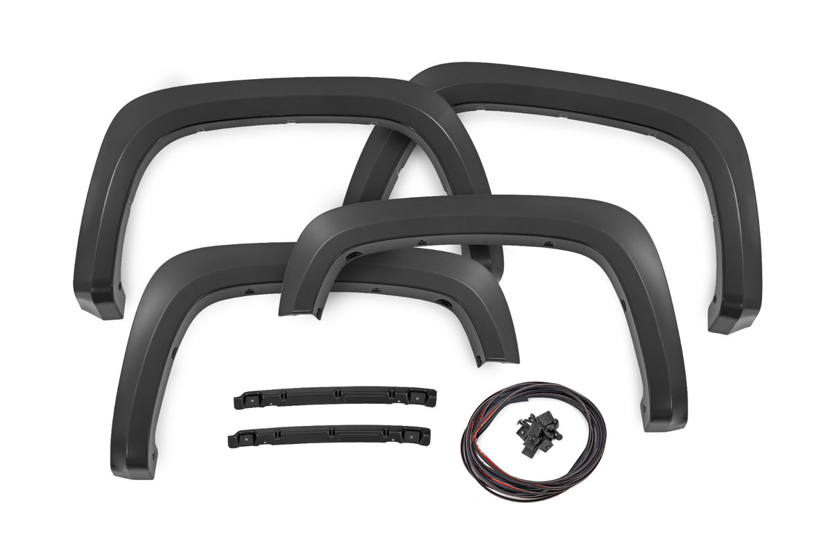 Fender Flares Sport Chevy Silverado 2500 HD/3500 HD (2020-2026) Rough Country-7