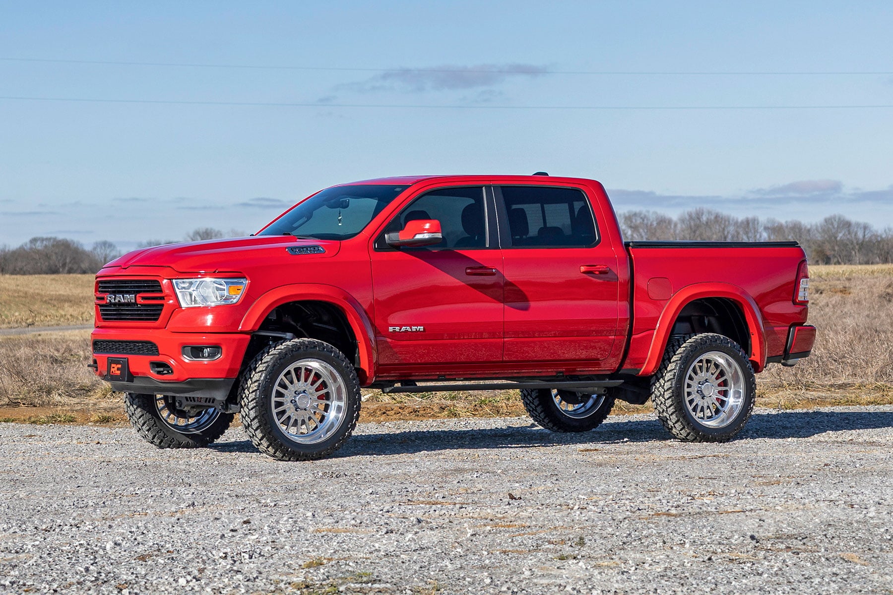 Sport Fender Flares PX8 Black Crystal Ram 1500 2WD/4WD (2019-2024) Rough Country-5