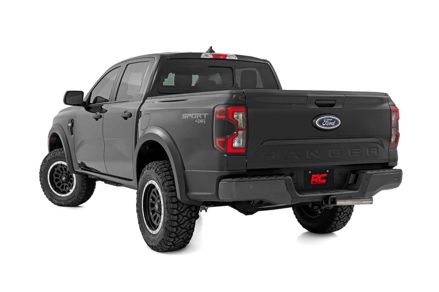 Fender Flares Sport Ford Ranger 2WD/4WD (2024-2026) Rough Country-20
