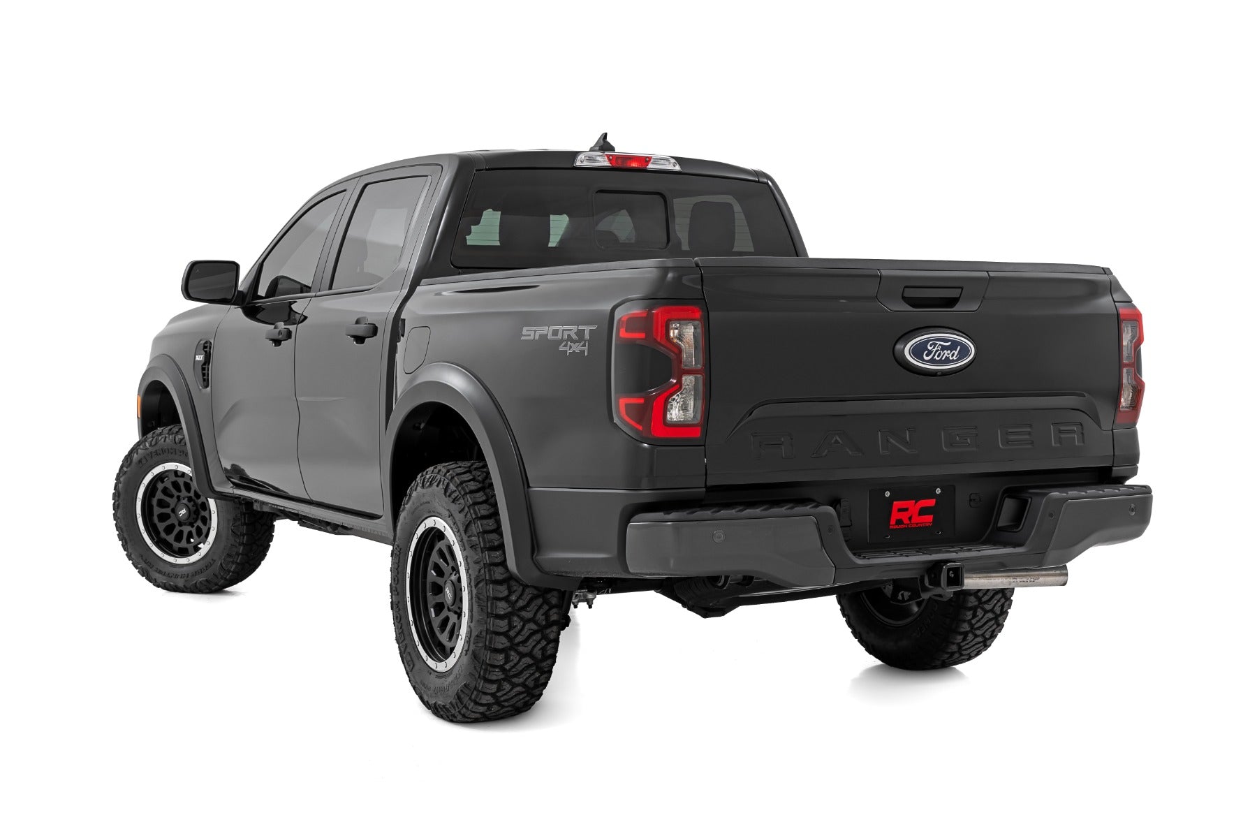 Fender Flares Sport Ford Ranger 2WD/4WD (2024-2026) Rough Country-20