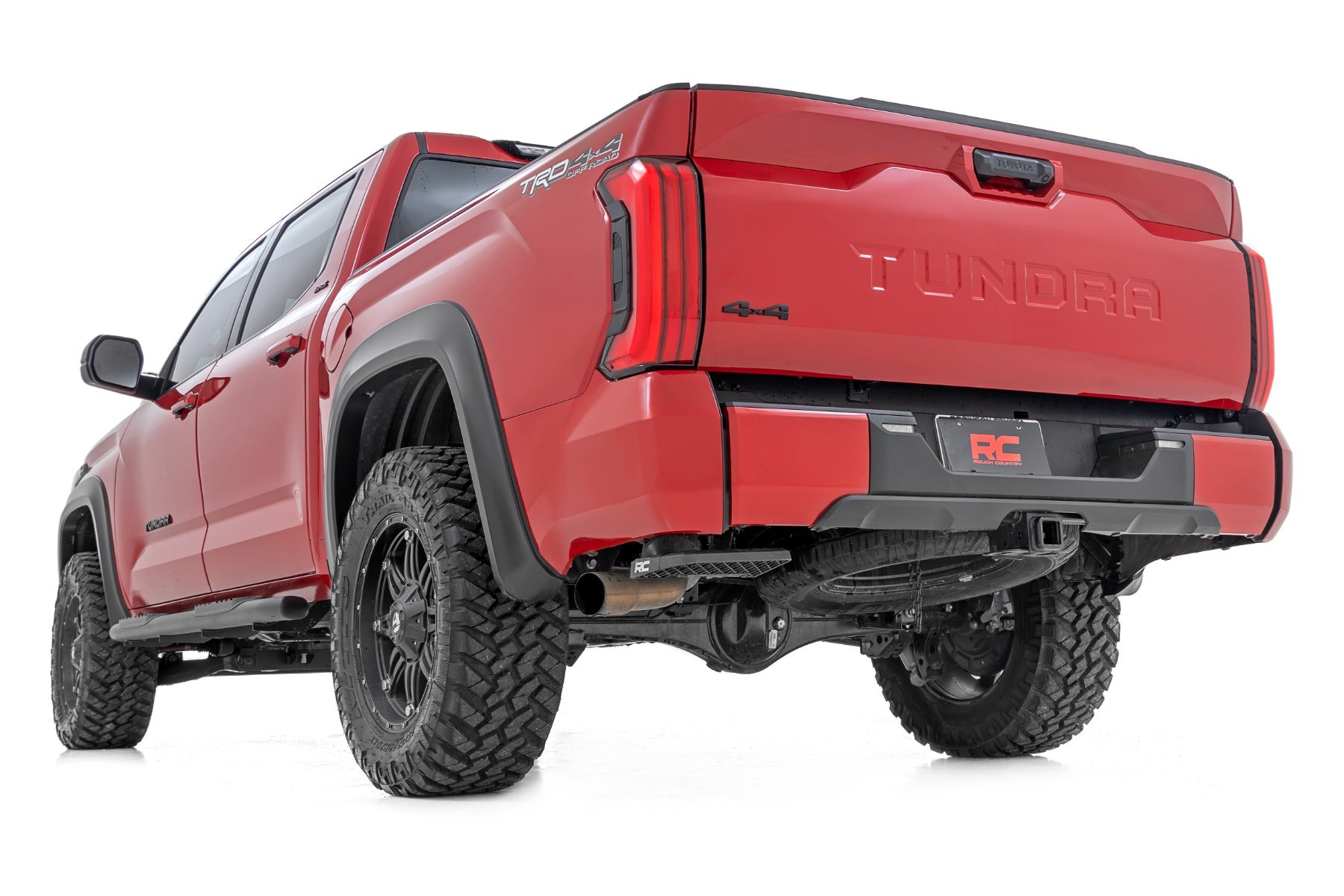 Rough Country Sport Style Fender Flares Gloss Black Toyota Tundra 2WD/4WD (22-23) Rough Country