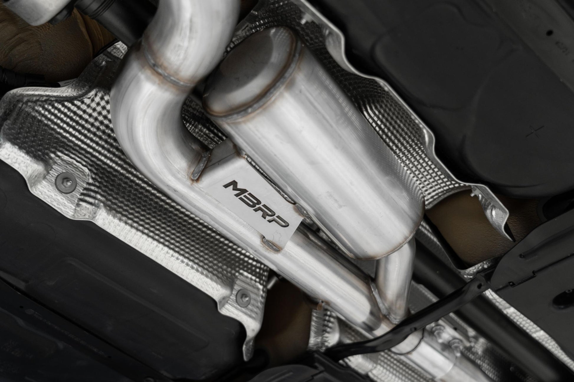 2022-Up Volkswagen Golf R MK8 T304 Stainless Steel 3 Inch Cat-Back Quad Split Rear Valve Delete MBRP-3