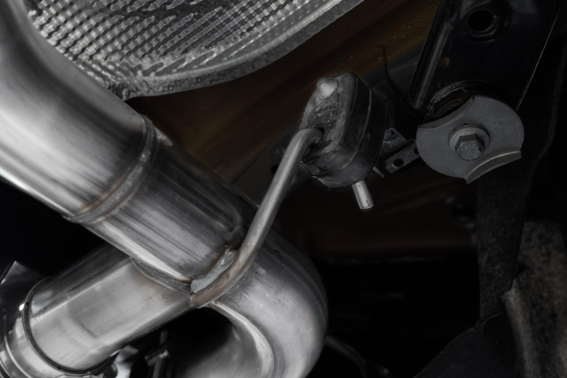 2022-Up Volkswagen Golf R MK8 T304 Stainless Steel 3 Inch Cat-Back Quad Split Rear Valve Delete MBRP-4