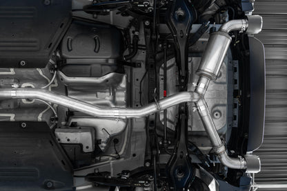 2022-2023 Hyundai Kona N 2.0L Turbo Armor Pro T304 Stainless Steel 3 Inch Cat-Back Dual Rear with Carbon Fiber Tips Active MBRP-6