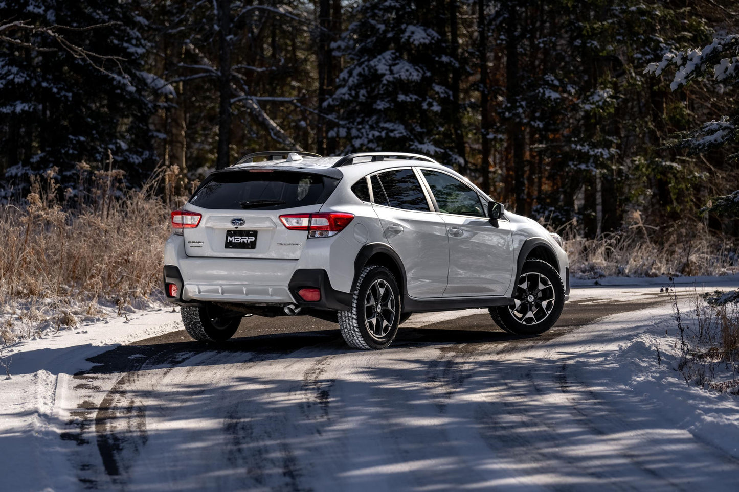 2018-2023 Subaru Crosstrek 2.0L and 2.5L 2.5 Inch Axle-Back Single Rear Exit T304 Stainless Steel MBRP-1