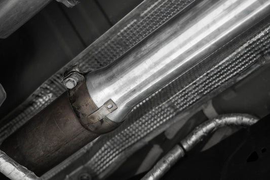 2022-Up Chevrolet/GMC 1500 Silverado/Sierra ZR2/ ATX4 6.2L Armor Pro T304 Stainless Steel 3 Inch Cat-Back 2.5 Inch Dual Rear Turn Down MBRP-1