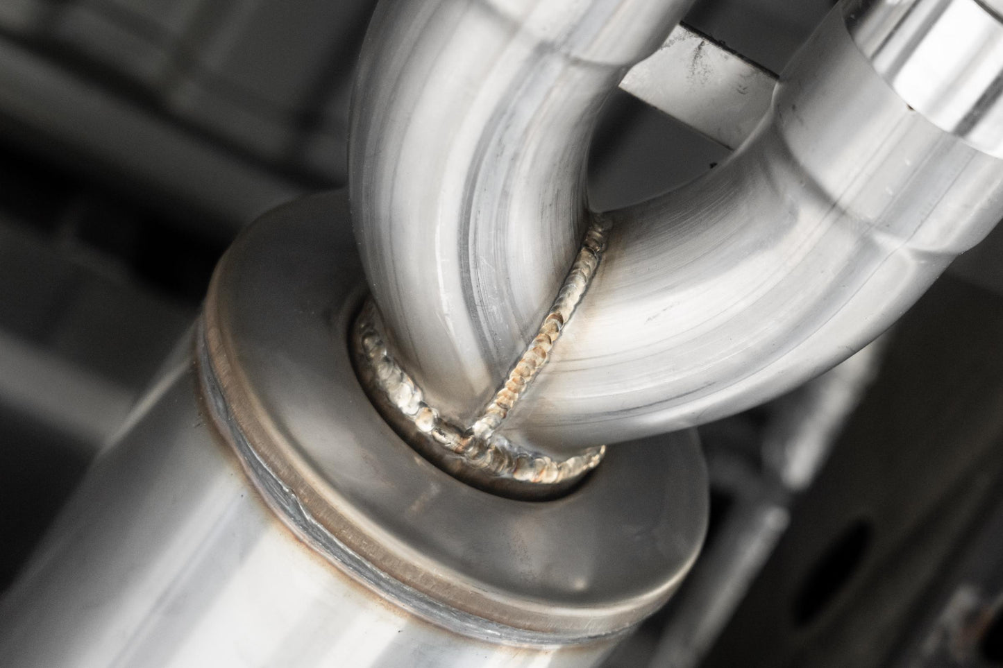 2022-Up Chevrolet/GMC 1500 Silverado/Sierra ZR2/ ATX4 6.2L Armor Pro T304 Stainless Steel 3 Inch Cat-Back 2.5 Inch Dual Rear Turn Down MBRP-3