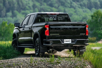 2022-Up Chevrolet/GMC 1500 Silverado/Sierra ZR2/ ATX4 6.2L Armor Pro T304 Stainless Steel 3 Inch Cat-Back 2.5 Inch Dual Rear Turn Down MBRP-9