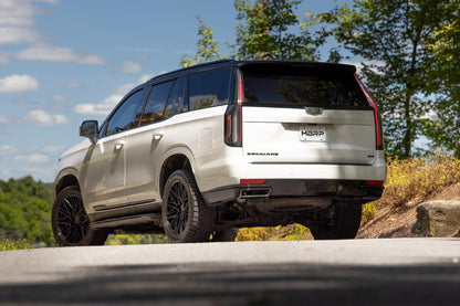 21-Present Cadillac Escalade 6.2L Armor Pro 3-Inch Cat-Back, 2.5-Inch Dual Split Rear Exhaust MBRP-11