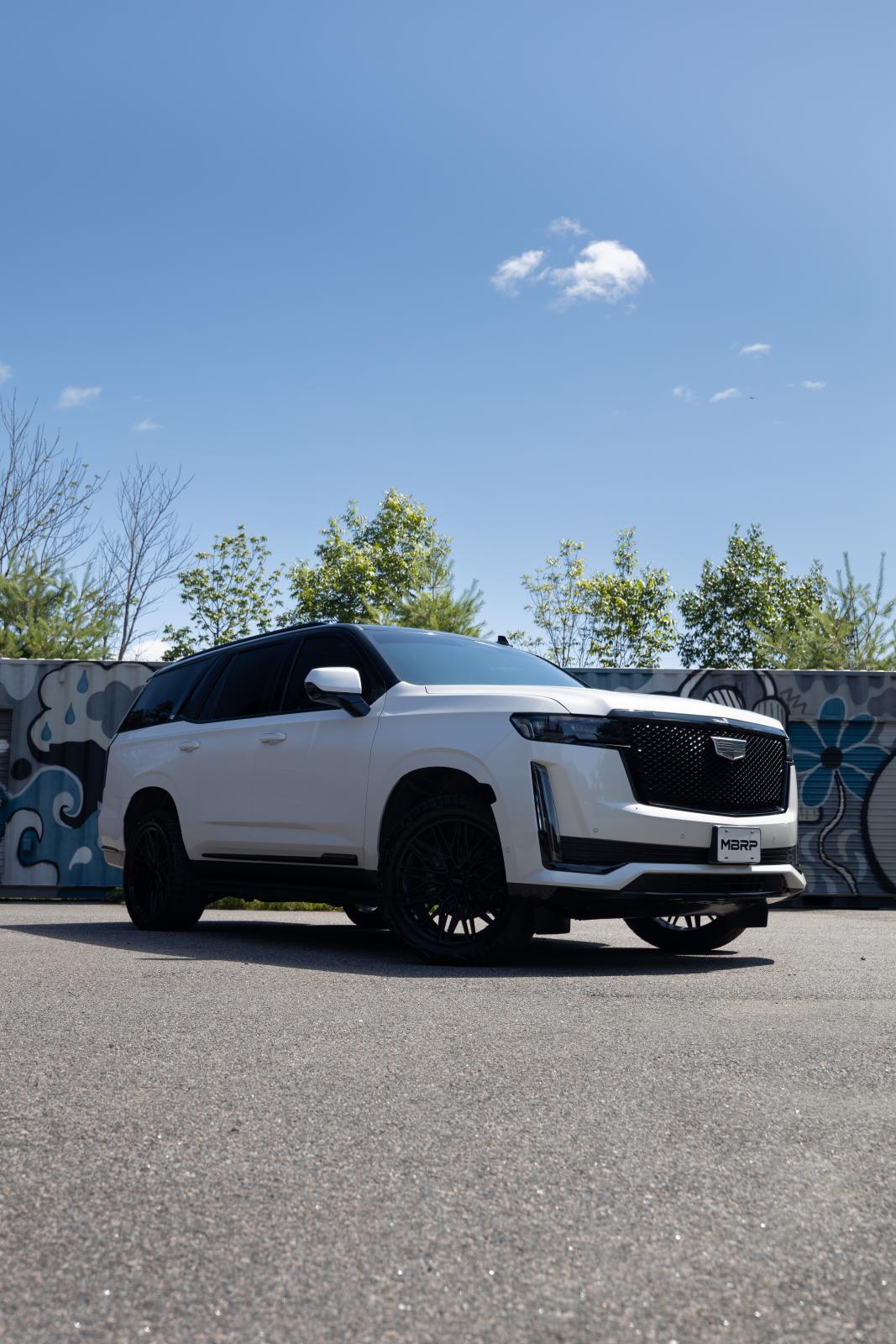 21-Present Cadillac Escalade 6.2L Armor Pro 3-Inch Cat-Back, 2.5-Inch Dual Split Rear Exhaust MBRP-13