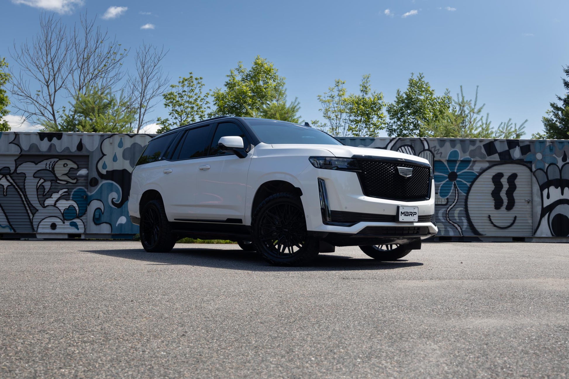 21-Present Cadillac Escalade 6.2L Armor Pro 3-Inch Cat-Back, 2.5-Inch Dual Split Rear Exhaust MBRP-14