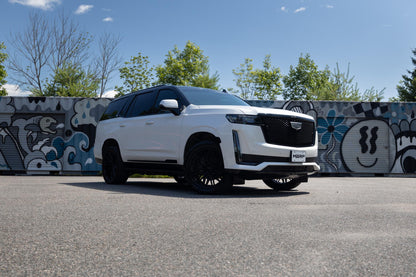 21-Present Cadillac Escalade 6.2L Armor Pro 3-Inch Cat-Back, 2.5-Inch Dual Split Rear Exhaust MBRP-14