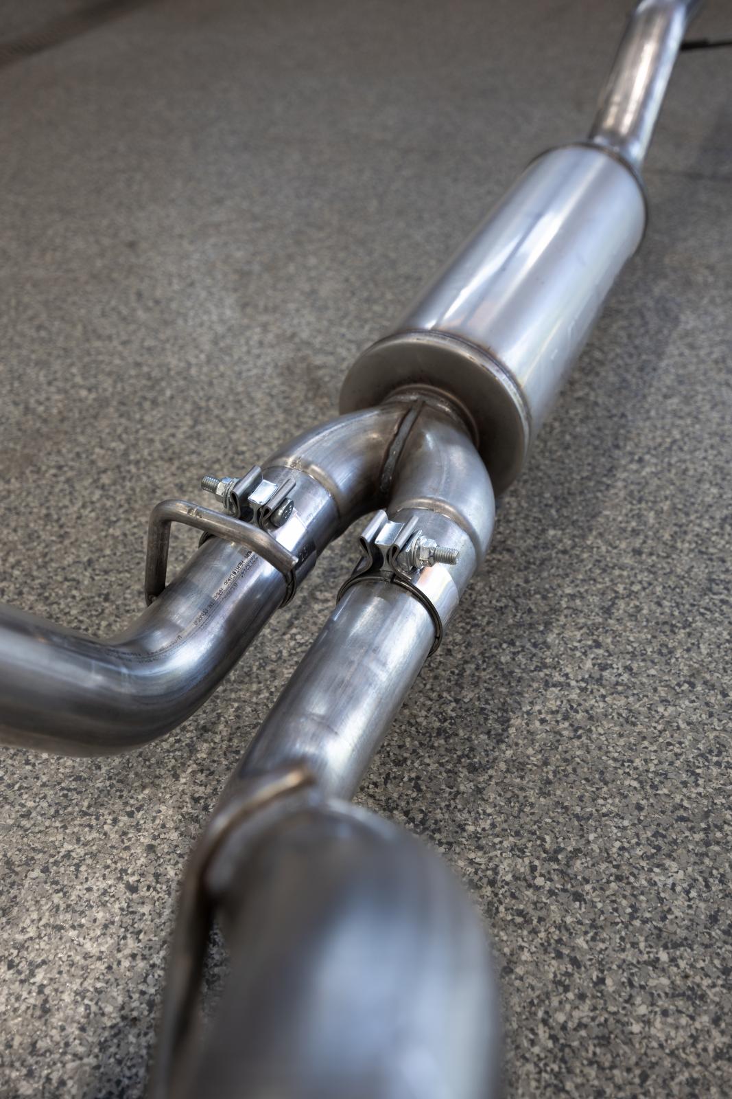 21-Present Cadillac Escalade 6.2L Armor Pro 3-Inch Cat-Back, 2.5-Inch Dual Split Rear Exhaust MBRP-5
