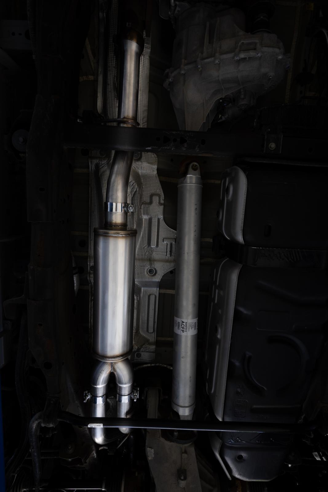 21-Present Cadillac Escalade 6.2L Armor Pro 3-Inch Cat-Back, 2.5-Inch Dual Split Rear Exhaust MBRP-8
