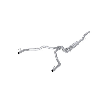 21-Present Cadillac Escalade EVS 6.2L Armor Pro 3-Inch Cat-Back, 2.5-Inch Dual Split Rear Exhaust MBRP