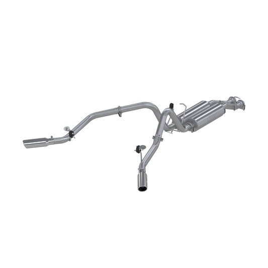 Chevrolet /GMC Cat Back Exhaust System Dual Split Side Armor Lite For 01-06 Chevrolet/GMC 2500 HD 6.0L CC-SB and 07 2500HD Classic 6.0L CC-SB MBRP