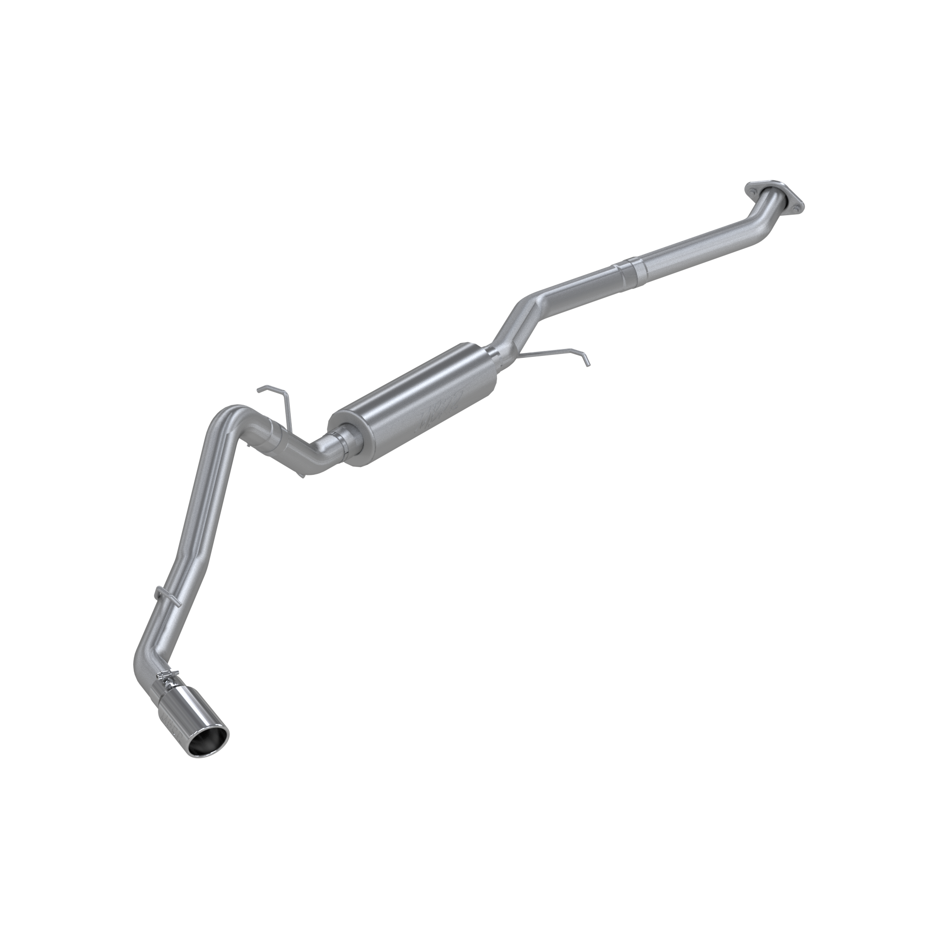 Cat Back Exhaust System Single Side T409 Stainless Steel For 03-07 Silverado/Sierra 1500 Classic MBRP