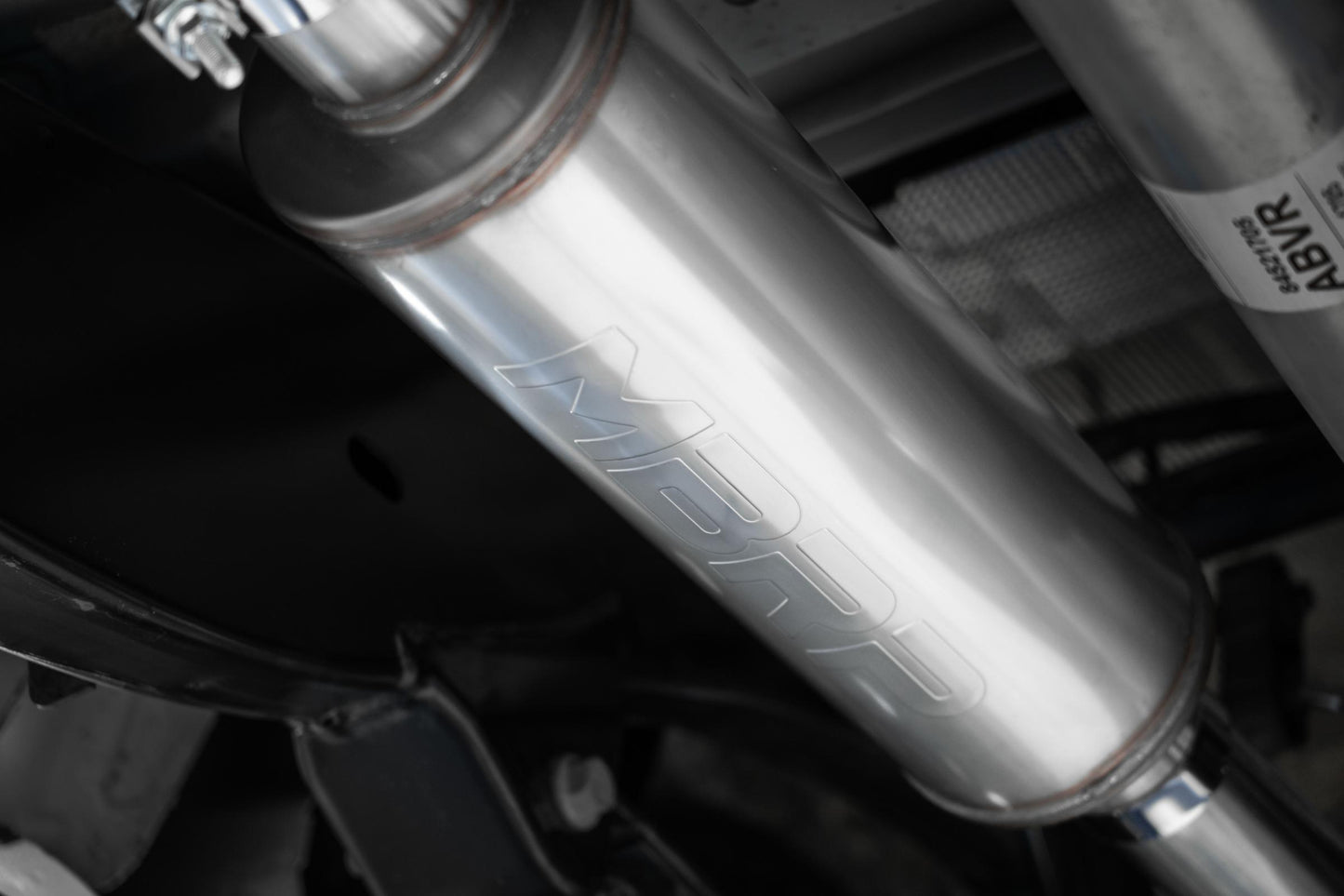 2023-Up Colorado/Canyon 2.7L Black-Coated Aluminized Steel 3 Inch Cat-Back Exhaust Single Side Exit with Tip Armor BLK MBRP-2