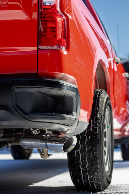 2019-Present Silverado/Sierra 1500 2.7L T304 Stainless Steel 3 Inch Cat-Back, Single Side Exit, Armor Pro MBRP-3