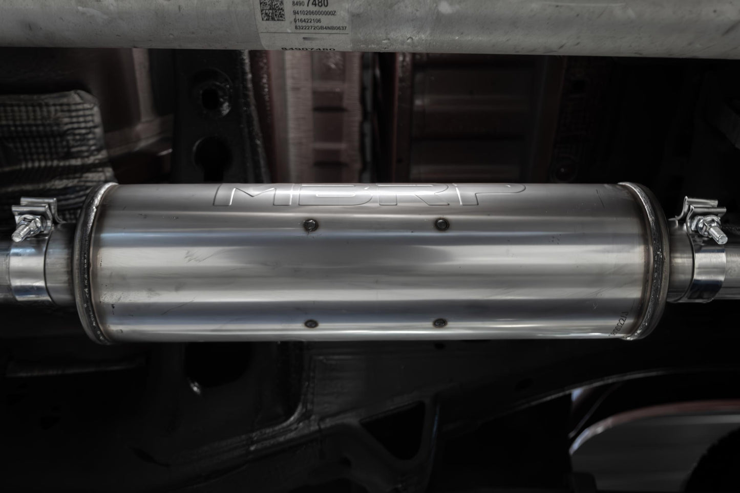 2019-Present Silverado/Sierra 1500 2.7L T304 Stainless Steel 3 Inch Cat-Back, Single Side Exit, Armor Pro MBRP-9